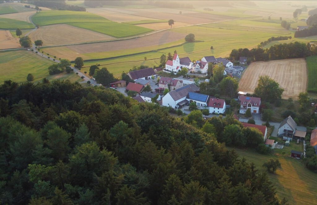 Landschaft Felder Sommer