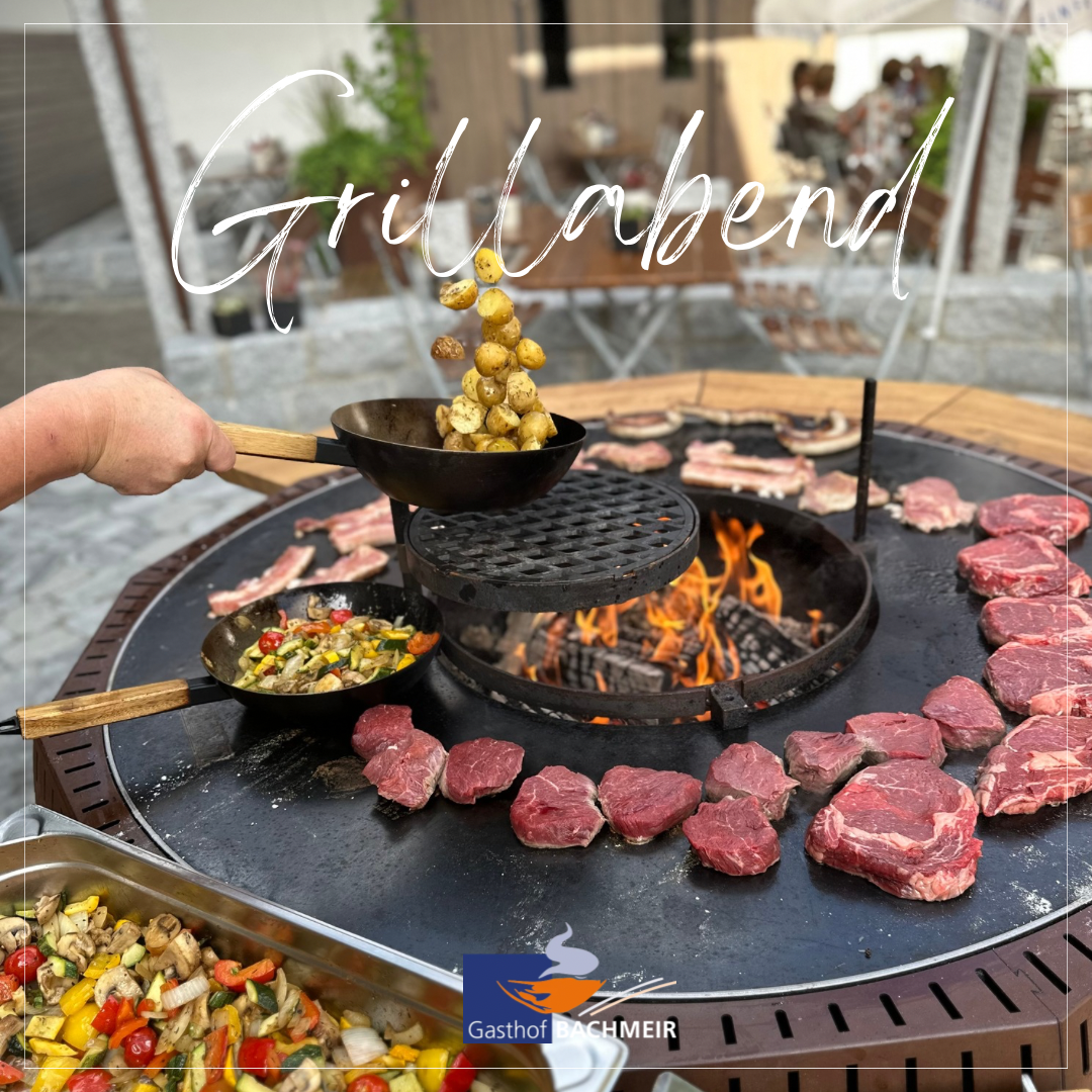 Jeden Freitag bei schönem Wetter: Grill-Abende